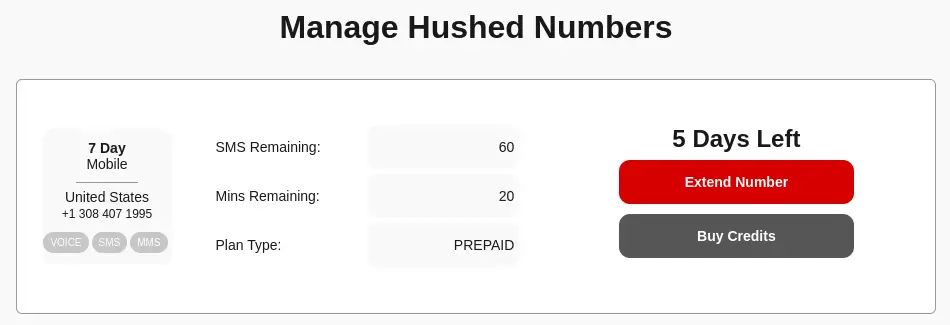 Can i use a hushed number for whatsapp? (my testing results)
