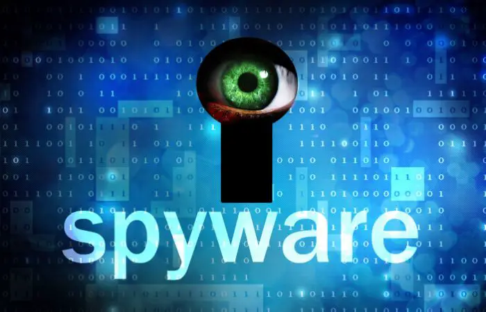 Spyware icon. It shows that it spies on people